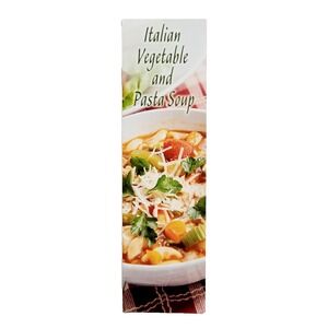 Italian Vegetable Pasta Soup Recipe Bookmark AHA American Heart Association 2012